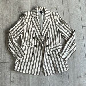 Pinstripe Blazer